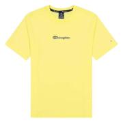 Champion Genomskinlig Script T-shirt Yellow, Herr