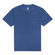 Element Basic Pocket T-shirt Blue, Herr