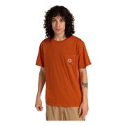 Element Grundläggande T-shirt Orange, Herr