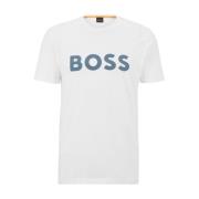 Hugo Boss Kortärmad T-shirt White, Herr