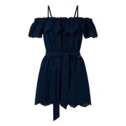 Pepe Jeans Short Dresses Blue, Dam