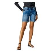 Pepe Jeans Poppy Shorts Blue, Dam