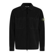 Stone Island Herr Overshirt Casual Stil Blue, Herr