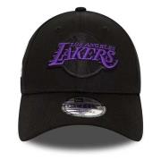 New Era NBA L.A Lakers Side Patch 9Forty Cap Black, Unisex