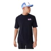 New Era Wordmark OS T-shirt Black, Herr