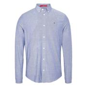 Tommy Jeans Skjorta Blue, Herr