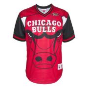 Mitchell & Ness NBA Chicago Bulls Jumbotron 3.0 Basketball Shirt Red, ...