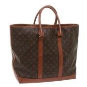 Louis Vuitton Vintage Pre-owned Canvas totevskor Brown, Dam