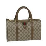 Gucci Vintage Pre-owned Canvas handvskor Beige, Dam