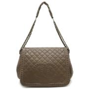 Chanel Vintage Pre-owned Laeder chanel-vskor Brown, Dam