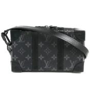 Louis Vuitton Vintage Pre-owned Canvas louis-vuitton-vskor Black, Dam