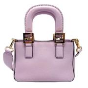 Fendi Vintage Pre-owned Laeder fendi-vskor Purple, Dam