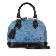 Louis Vuitton Vintage Pre-owned Laeder louis-vuitton-vskor Blue, Dam