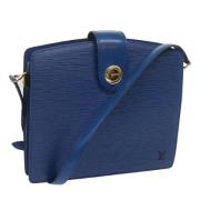 Louis Vuitton Vintage Pre-owned Laeder louis-vuitton-vskor Blue, Dam