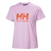 Helly Hansen HH Logo T-shirt Pink, Dam