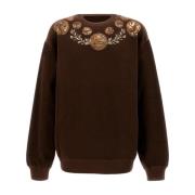 Dolce & Gabbana Stiliga Sweatshirts för Män och Kvinnor Brown, Herr