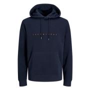 Jack & Jones Hoodie Blue, Herr