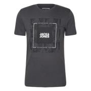 Jack & Jones Tropicana T-shirt Gray, Herr