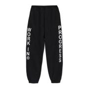 Carhartt Wip Sweatpants med tryckt logotyp Black, Herr