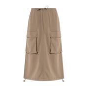 MM6 Maison Margiela Kjolar med fickor Beige, Dam