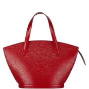 Louis Vuitton Vintage Pre-owned Laeder handvskor Red, Dam