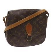 Louis Vuitton Vintage Pre-owned Canvas louis-vuitton-vskor Brown, Dam