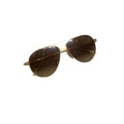 Cartier Vintage Pre-owned Acetat solglasgon Black, Dam