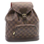 Louis Vuitton Vintage Pre-owned Canvas ryggsckar Brown, Dam