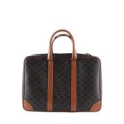 Celine Vintage Pre-owned Laeder celine-vskor Brown, Dam