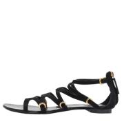 Giuseppe Zanotti Pre-owned Pre-owned Mocka sandaler Black, Dam