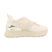 Liu Jo Maxi Wonder Dam Sneakers Beige, Dam