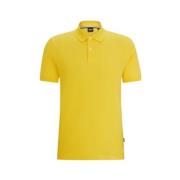 Hugo Boss Klassisk Polo Yellow, Herr