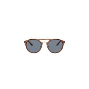 Persol Stiliga Unisex Solglasögon Acetat Kristall Metall Multicolor, H...