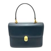 Gucci Vintage Pre-owned Laeder gucci-vskor Blue, Dam