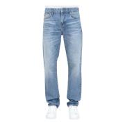 Armani Exchange Slim Fit Denim Jeans Casual Höst Vinter Blue, Herr