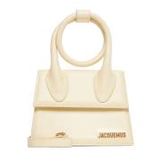 Jacquemus Stiliga vita väskor Beige, Dam