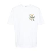 Maison Kitsuné Räv Oversize Tee-Shirt Vit White, Herr