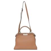 Fendi Vintage Pre-owned Laeder fendi-vskor Brown, Dam