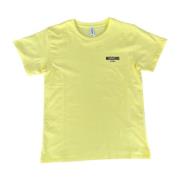 Moschino Kortärmad T-shirt för kvinnor Yellow, Dam