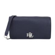 Ralph Lauren Blå Crossbody Tech Case Axelväska Blue, Dam