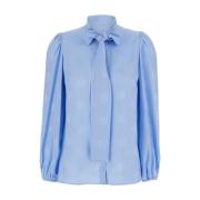 Dolce & Gabbana DG Logo Blus Blue, Dam