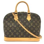 Louis Vuitton Vintage Pre-owned Canvas louis-vuitton-vskor Brown, Dam