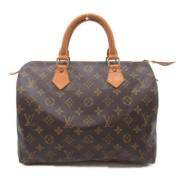 Louis Vuitton Vintage Pre-owned Canvas louis-vuitton-vskor Brown, Dam