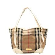 Burberry Vintage Pre-owned Canvas totevskor Brown, Dam