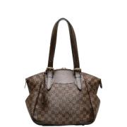 Louis Vuitton Vintage Pre-owned Canvas louis-vuitton-vskor Brown, Dam