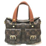 Louis Vuitton Vintage Pre-owned Canvas louis-vuitton-vskor Brown, Dam