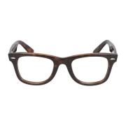 Ray-Ban Fyrkantig Ram Glasögon Brown, Unisex