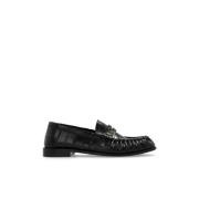 Saint Laurent Läderloafers Black, Herr