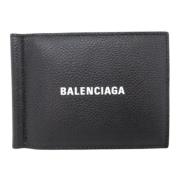 Balenciaga Vintage Pre-owned Laeder plnbcker Black, Herr