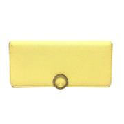 Bvlgari Vintage Pre-owned Laeder plnbcker Yellow, Dam